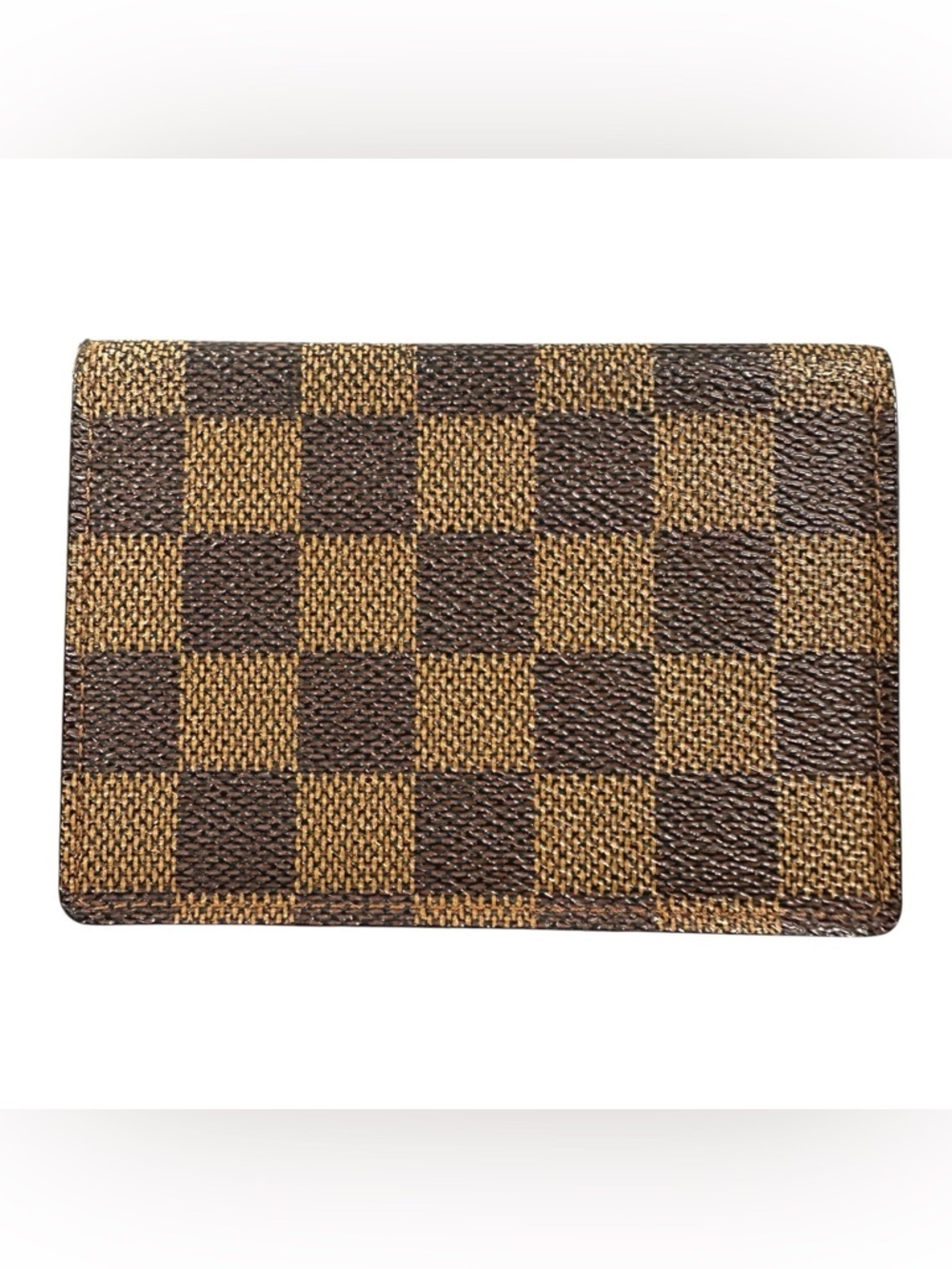 Louis Vuitton Brown Checkered Compact Wallet - Picture 2 of 11